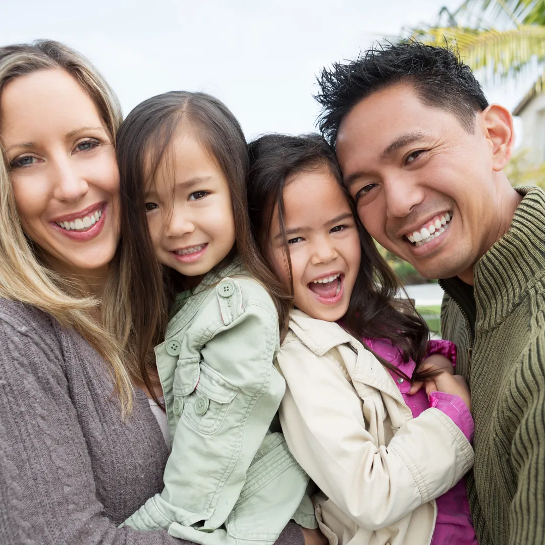 Mixed Race Family