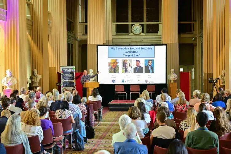 DP presentation and audience