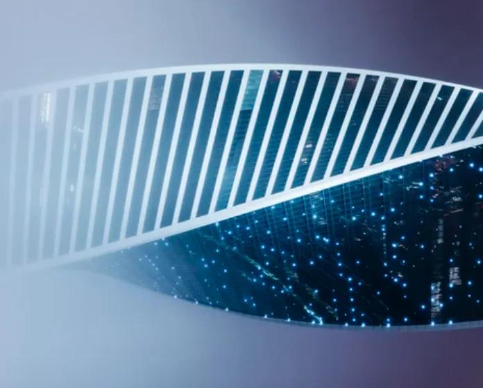 Abstract photo of DNA
