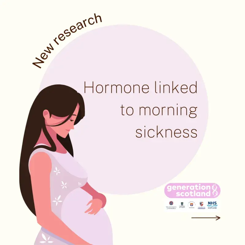 Hormone linked to morning sickness