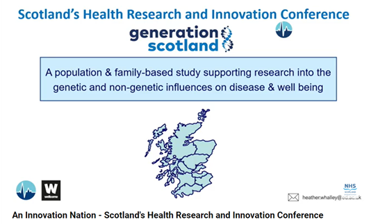 Innovation Conference - a population and family-based study supporting research in the influences of well-being